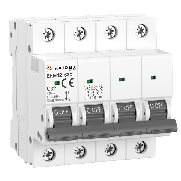 Комбинированный Бокс Электрозащиты AXIOMA energy AX-AC-32-4P 889,1 фото