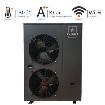Тепловий насос Inverter + EVI моноблок, 26кВт 380В, модель - AXHP-EVIDC-26M-3, AXIOMA energy 516,91 фото