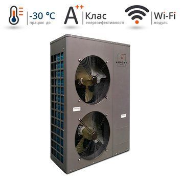 Тепловой насос Inverter+EVI моноблок, 32кВт 380В, модель - AXHP-EVIDC-32M-3, AXIOMA energy 516,92 фото