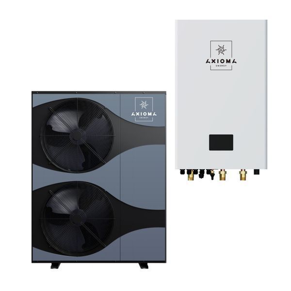 Тепловой насос Inverter + EVI СПЛИТ, 24кВт 380В, модель - AXHP-EVIDC-24S-3, AXIOMA energy 511,6 фото