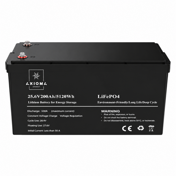 Акумулятор літієвий LiFePO4 25.6В 200A, AX-LFP-200/25.6, AXIOMA energy 87,0492 фото